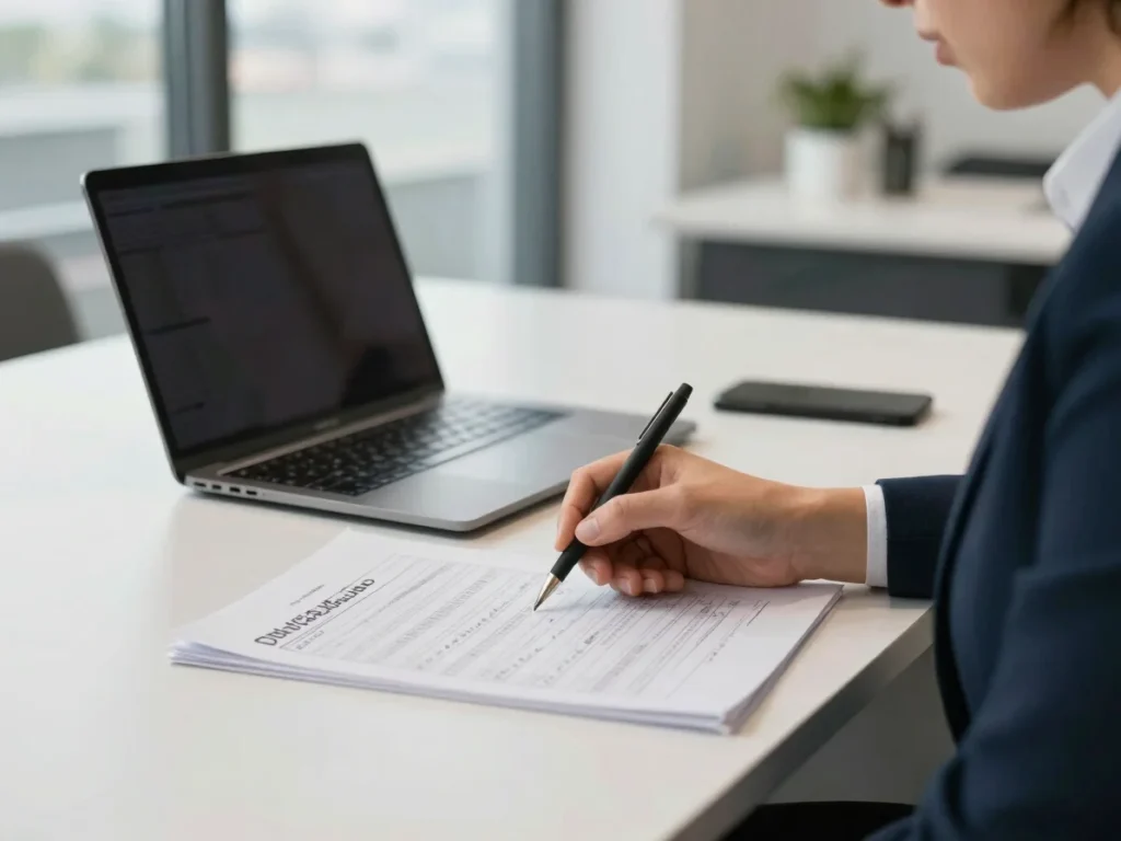 Reviewing monthly financial reports